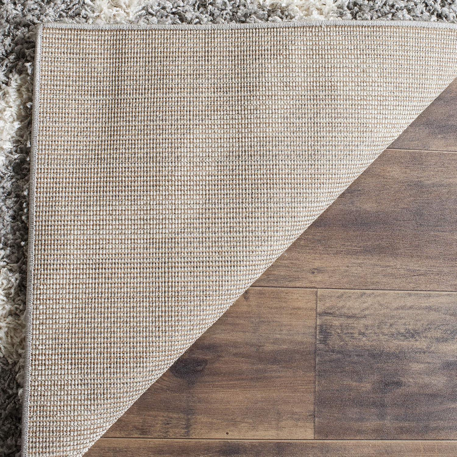 image:imageSAFAVIEH Area Rug 8x10 Dallas Shag Collection Large Ivory amp Beige Trellis Pattern NonShedding amp Easy Cleaning Plush Thick Pile Ideal for Living Room Bedroom Dining Space SGD257BGreyIvory