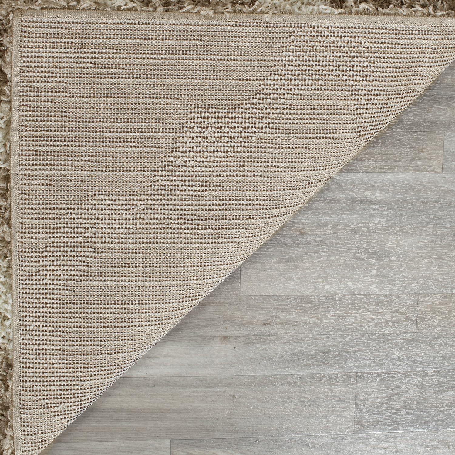 image:imageSAFAVIEH Area Rug 8x10 Dallas Shag Collection Large Ivory amp Beige Trellis Pattern NonShedding amp Easy Cleaning Plush Thick Pile Ideal for Living Room Bedroom Dining Space SGD257BBeigeIvory
