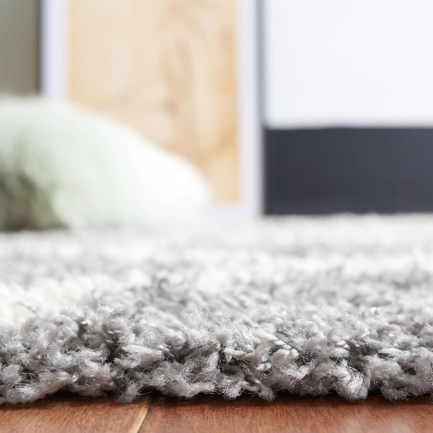 image:imageSAFAVIEH Area Rug 8x10 Dallas Shag Collection Large Ivory amp Beige Trellis Pattern NonShedding amp Easy Cleaning Plush Thick Pile Ideal for Living Room Bedroom Dining Space SGD257BGreyIvory