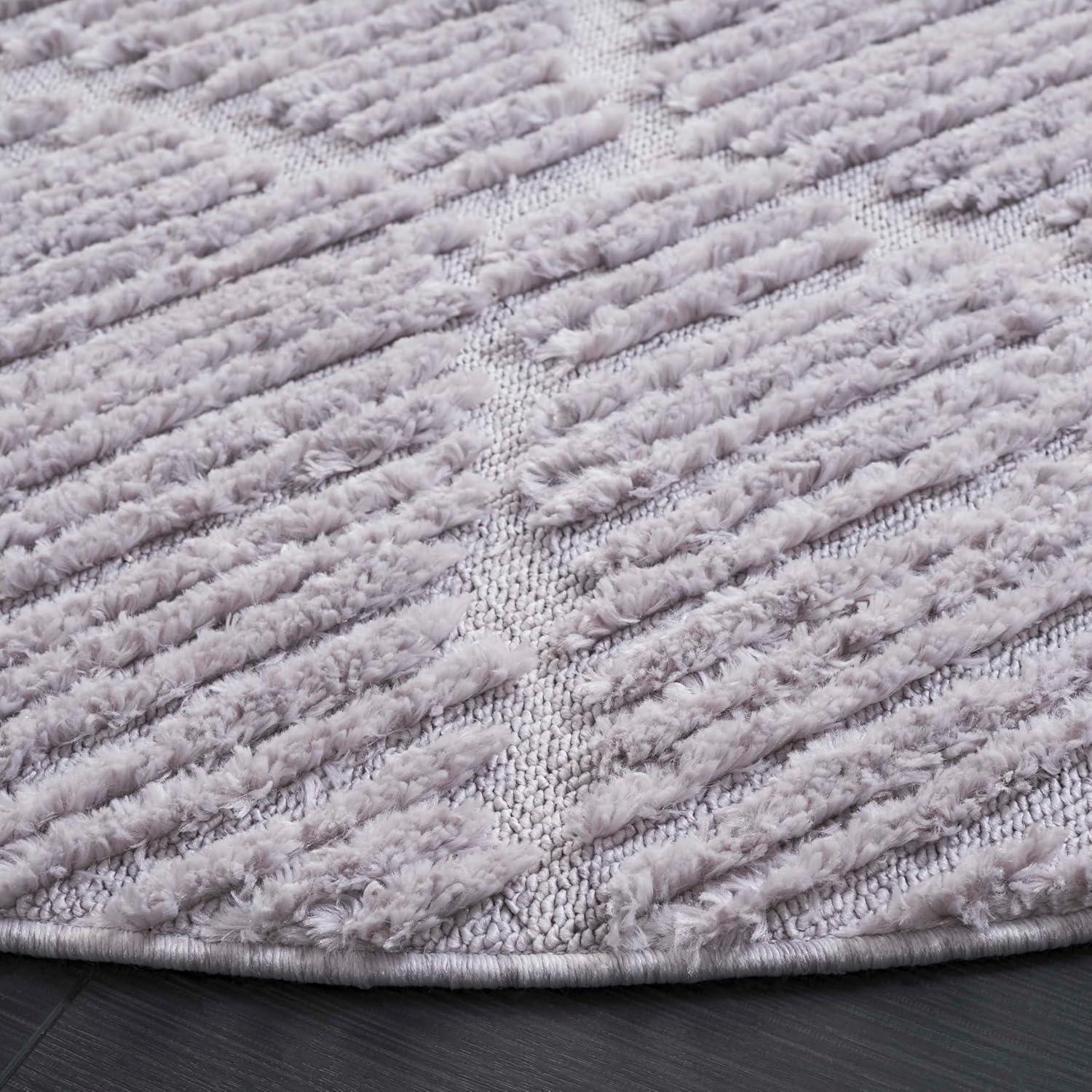 image:imageSAFAVIEH Area Rug 8x10 Marrakesh Collection Large Beige Moroccan Trellis Design with Tassel Detail NonShedding amp Easy to Clean Ideal for Living Room Bedroom Dining Space MRK517CGrey