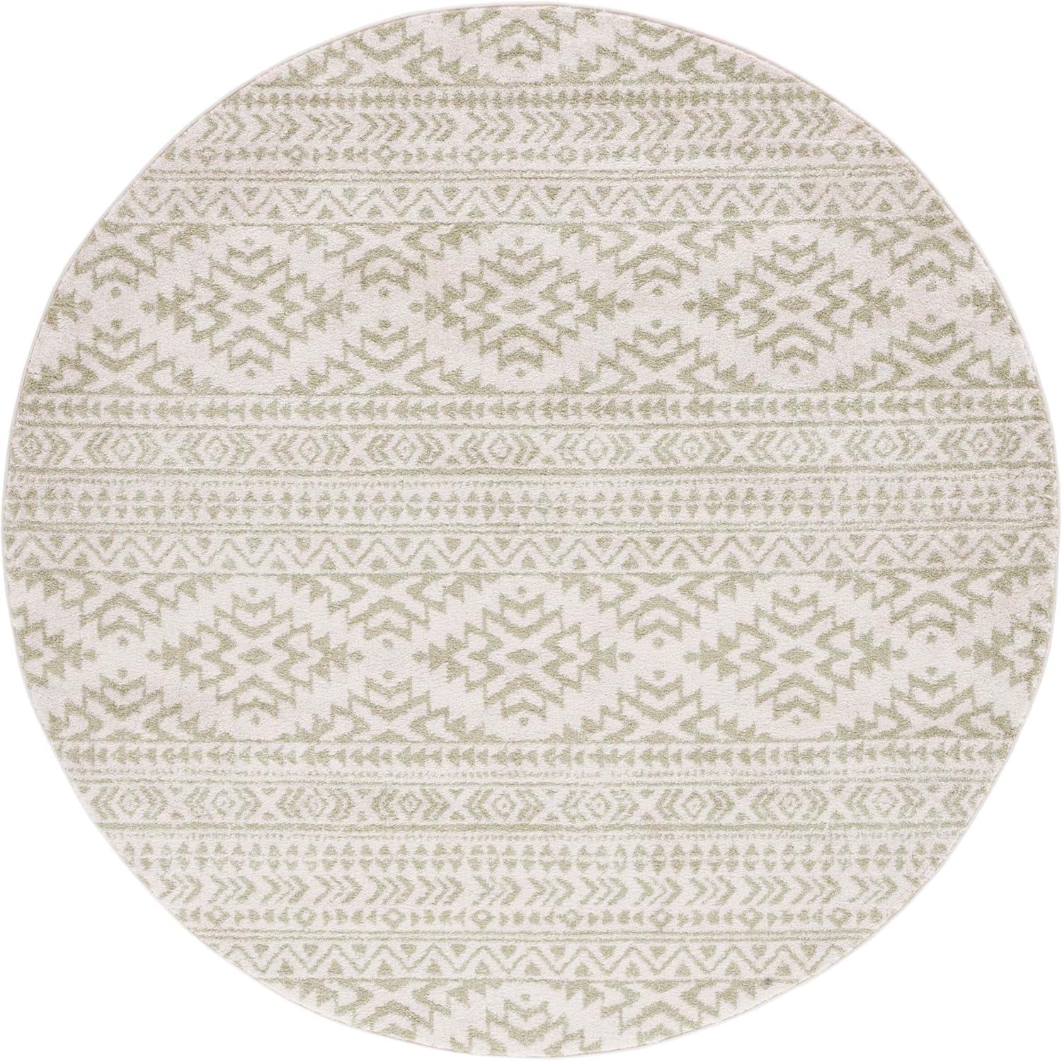 image:imageSAFAVIEH Area Rug 8x10 Tulum Collection Large Ivory amp Navy Moroccan Boho Tribal Design NonShedding amp Easy to Clean Ideal for Living Room Bedroom Dining Space TUL272DIvorySage