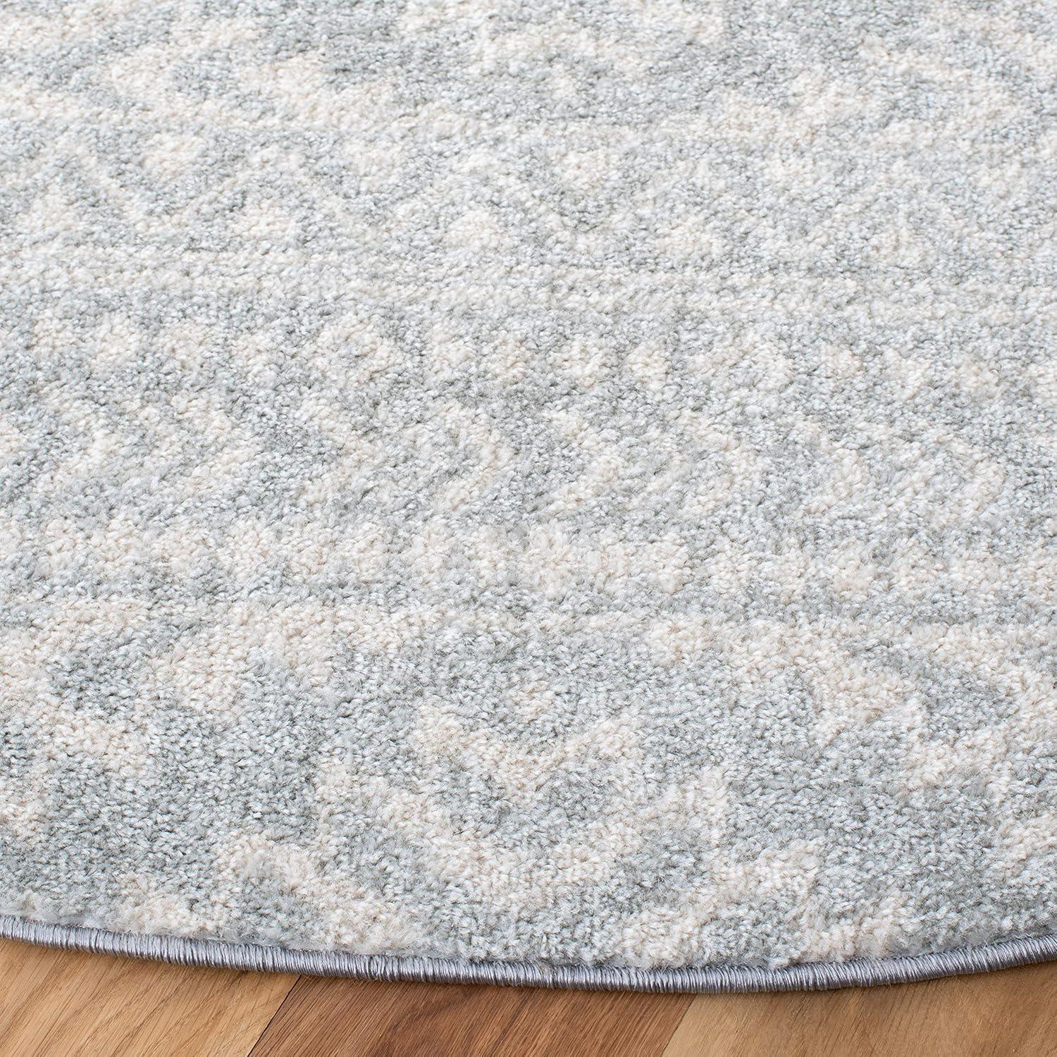 image:imageSAFAVIEH Area Rug 8x10 Tulum Collection Large Ivory amp Navy Moroccan Boho Tribal Design NonShedding amp Easy to Clean Ideal for Living Room Bedroom Dining Space TUL272DLight GreyIvory