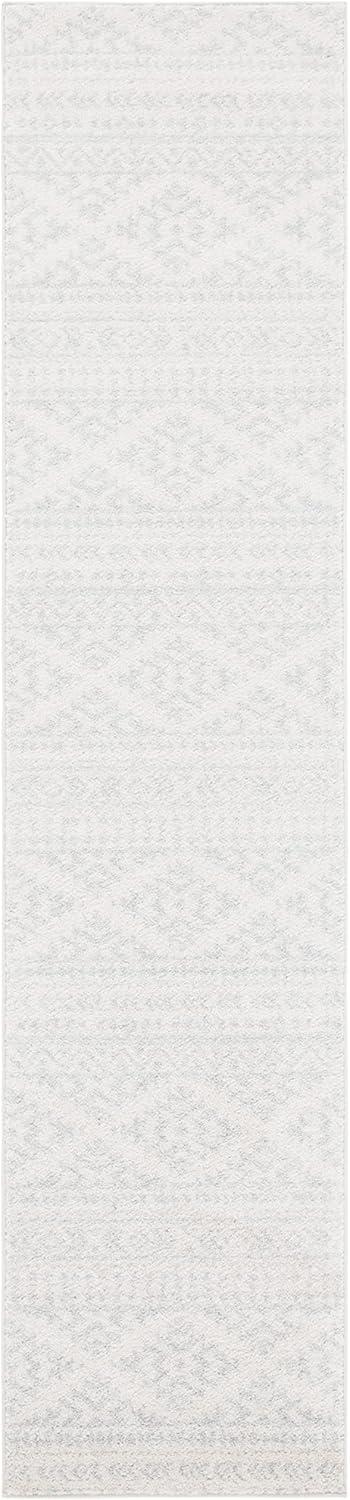 image:imageSAFAVIEH Area Rug 8x10 Tulum Collection Large Ivory amp Navy Moroccan Boho Tribal Design NonShedding amp Easy to Clean Ideal for Living Room Bedroom Dining Space TUL272DIvoryLight Grey