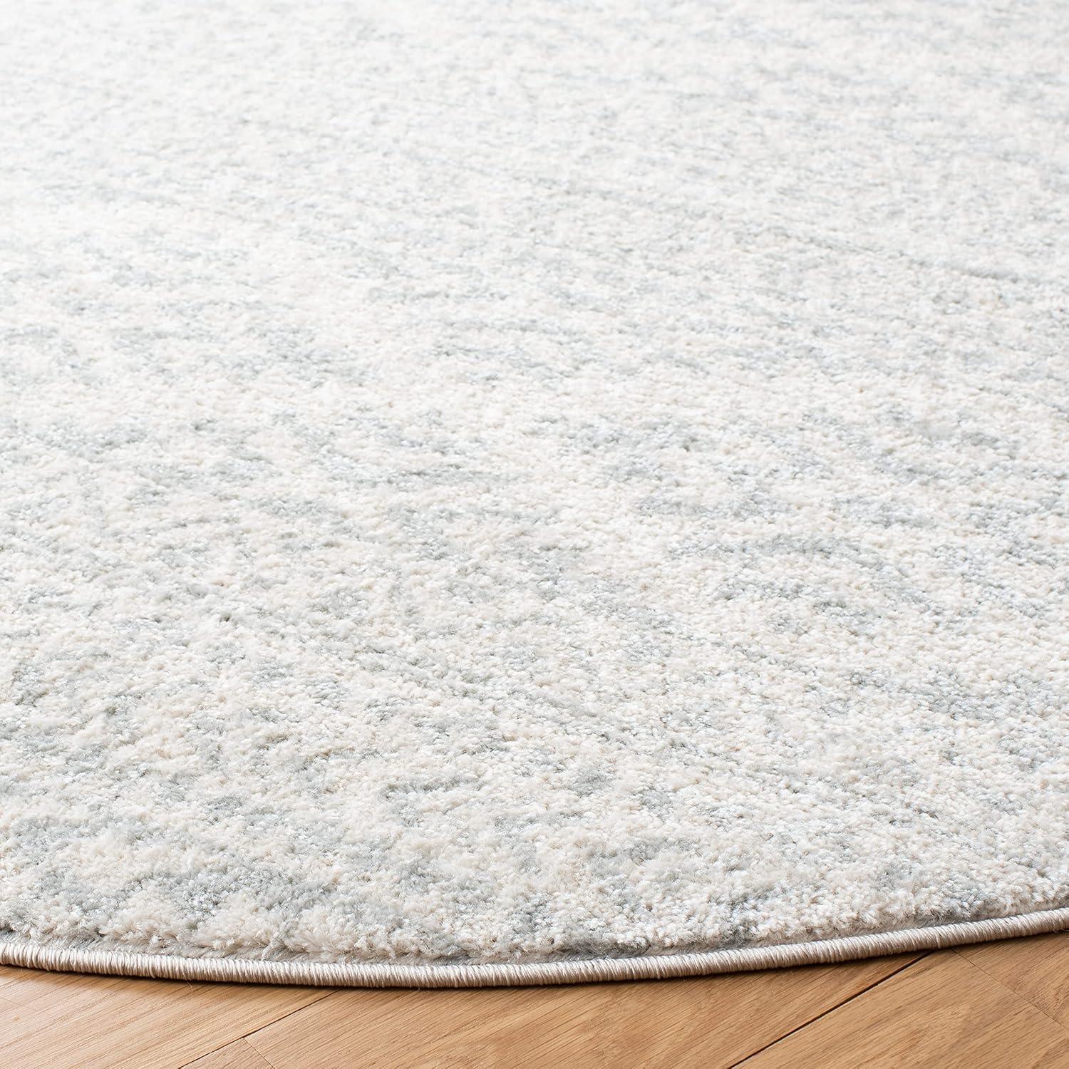 image:imageSAFAVIEH Area Rug 8x10 Tulum Collection Large Ivory amp Navy Moroccan Boho Tribal Design NonShedding amp Easy to Clean Ideal for Living Room Bedroom Dining Space TUL272DIvoryLight Grey