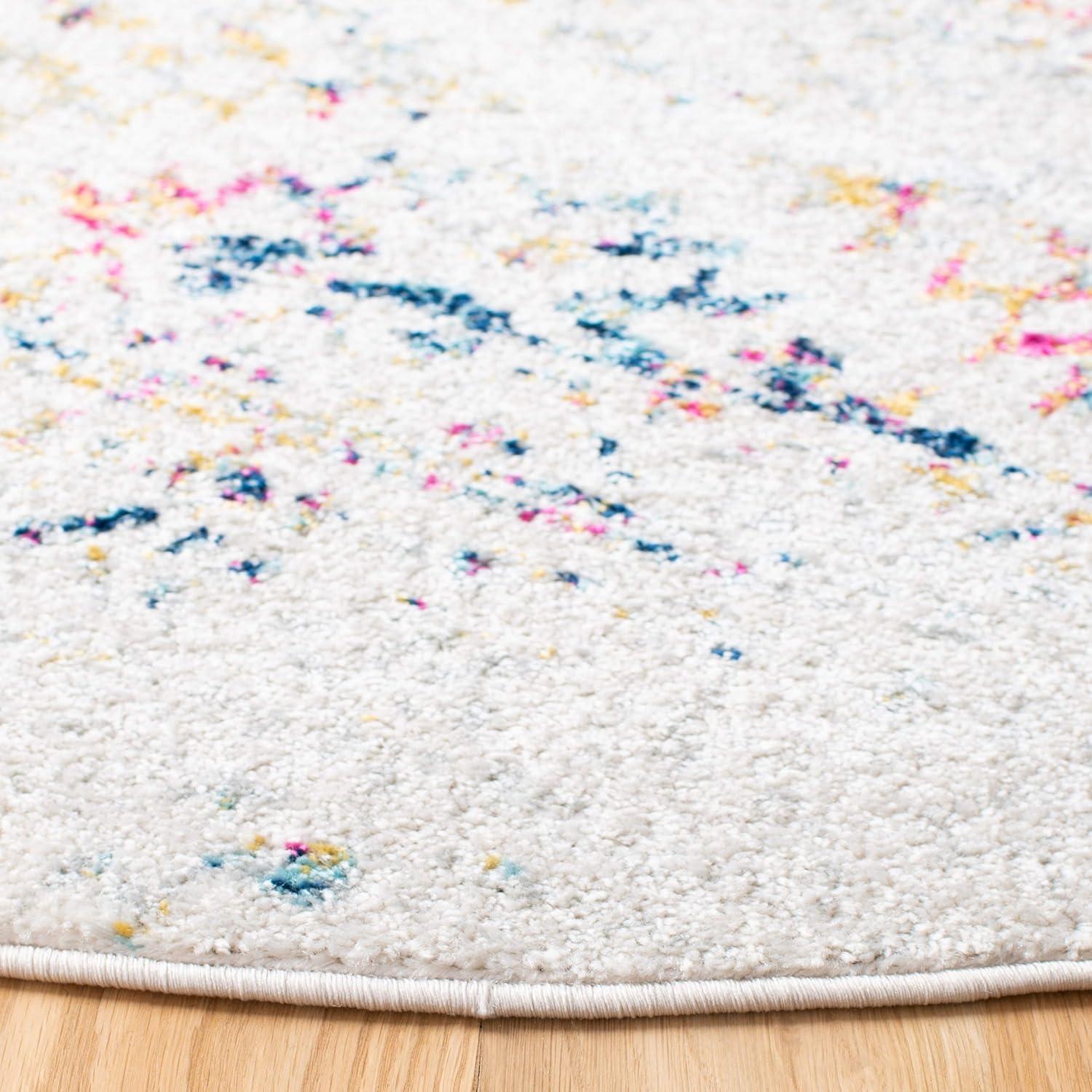 image:imageSAFAVIEH Area Rug 8x10 Tulum Collection Large Ivory amp Navy Moroccan Boho Tribal Design NonShedding amp Easy to Clean Ideal for Living Room Bedroom Dining Space TUL272DIvoryBlue