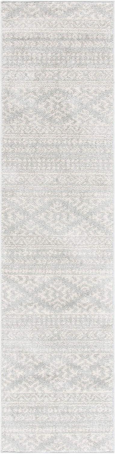 image:imageSAFAVIEH Area Rug 8x10 Tulum Collection Large Ivory amp Navy Moroccan Boho Tribal Design NonShedding amp Easy to Clean Ideal for Living Room Bedroom Dining Space TUL272DLight GreyIvory
