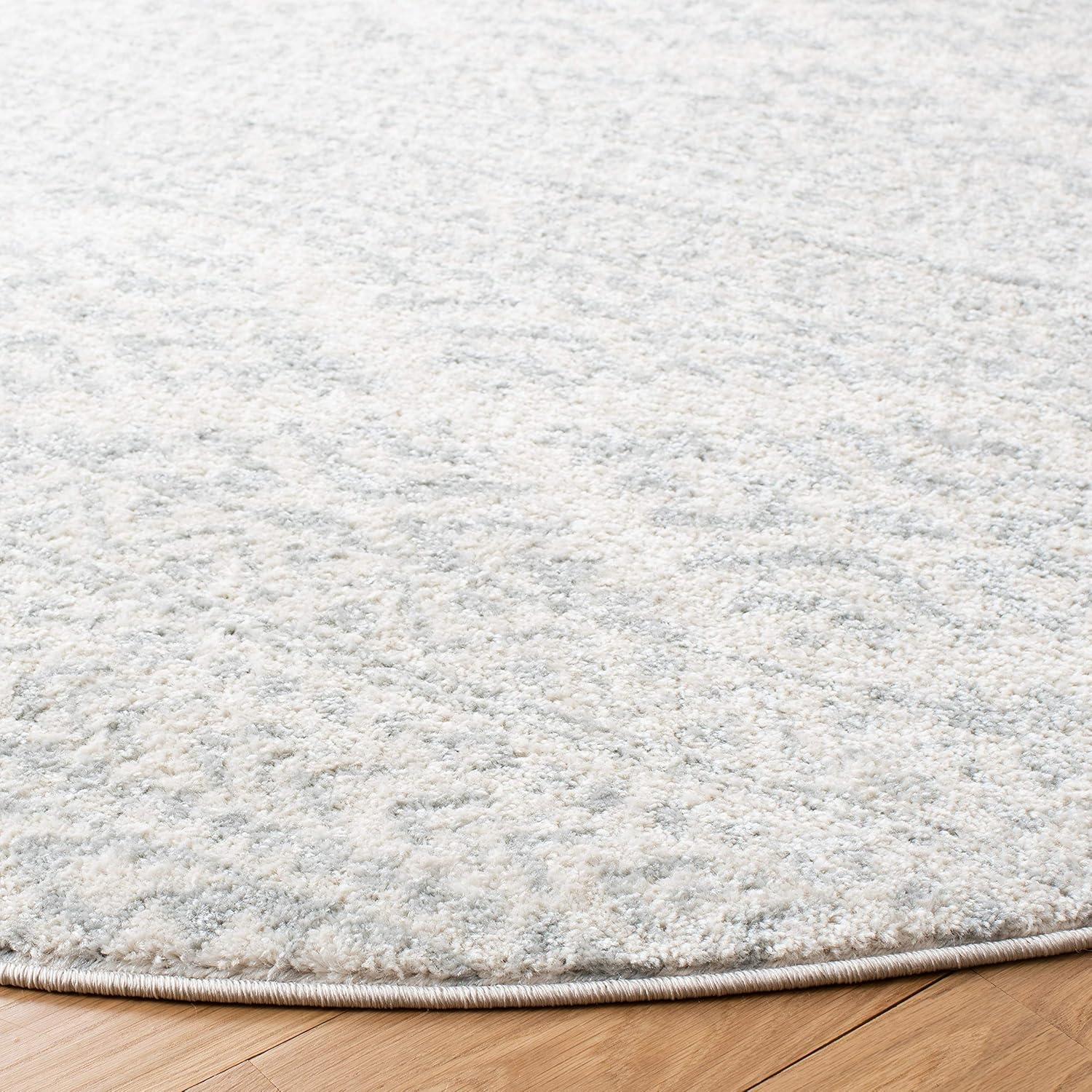 image:imageSAFAVIEH Area Rug 8x10 Tulum Collection Large Ivory amp Navy Moroccan Boho Tribal Design NonShedding amp Easy to Clean Ideal for Living Room Bedroom Dining Space TUL272DIvoryLight Grey