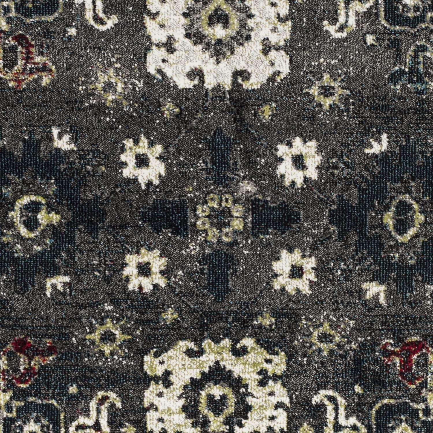 image:imageSAFAVIEH Area Rug 8x10 Vintage Hamadan Collection Large Orange amp Blue Traditional Persian Design NonShedding amp Easy to Clean Ideal for Living Room Bedroom Dining Space VTH214CDark GreyIvory