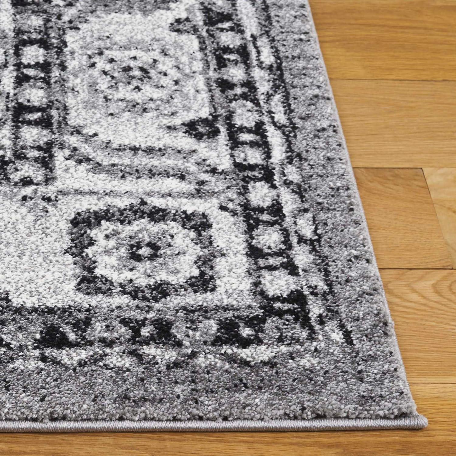 image:imageSAFAVIEH Area Rug 8x10 Vintage Hamadan Collection Large Orange amp Blue Traditional Persian Design NonShedding amp Easy to Clean Ideal for Living Room Bedroom Dining Space VTH214CGreyBlack