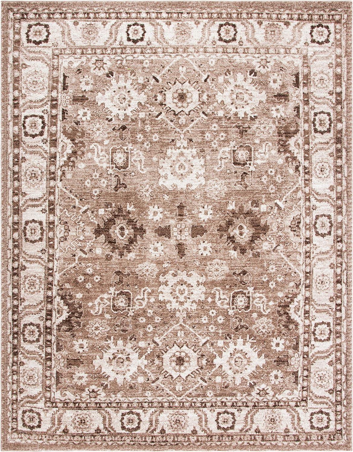image:imageSAFAVIEH Area Rug 8x10 Vintage Hamadan Collection Large Orange amp Blue Traditional Persian Design NonShedding amp Easy to Clean Ideal for Living Room Bedroom Dining Space VTH214CTaupe