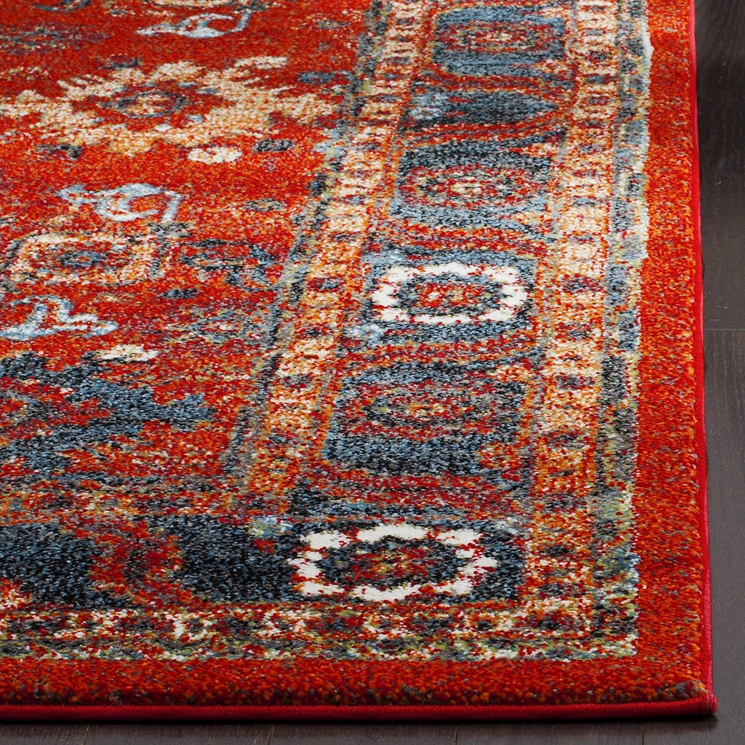 image:imageSAFAVIEH Area Rug 8x10 Vintage Hamadan Collection Large Orange amp Blue Traditional Persian Design NonShedding amp Easy to Clean Ideal for Living Room Bedroom Dining Space VTH214CTaupe
