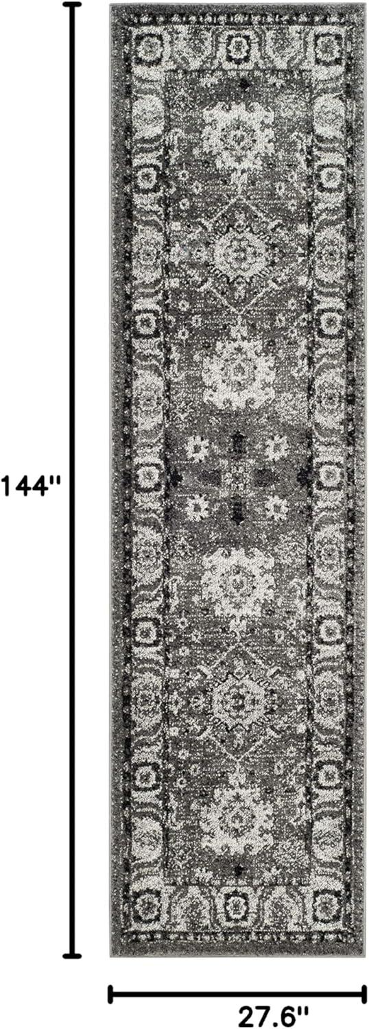 image:imageSAFAVIEH Area Rug 8x10 Vintage Hamadan Collection Large Orange amp Blue Traditional Persian Design NonShedding amp Easy to Clean Ideal for Living Room Bedroom Dining Space VTH214CGreyBlack