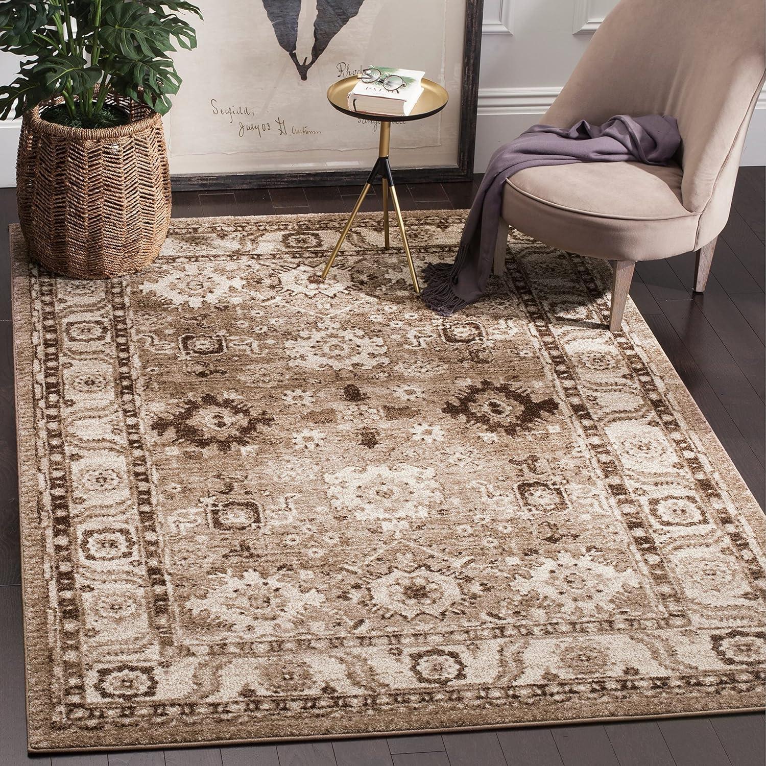 image:imageSAFAVIEH Area Rug 8x10 Vintage Hamadan Collection Large Orange amp Blue Traditional Persian Design NonShedding amp Easy to Clean Ideal for Living Room Bedroom Dining Space VTH214CTaupe