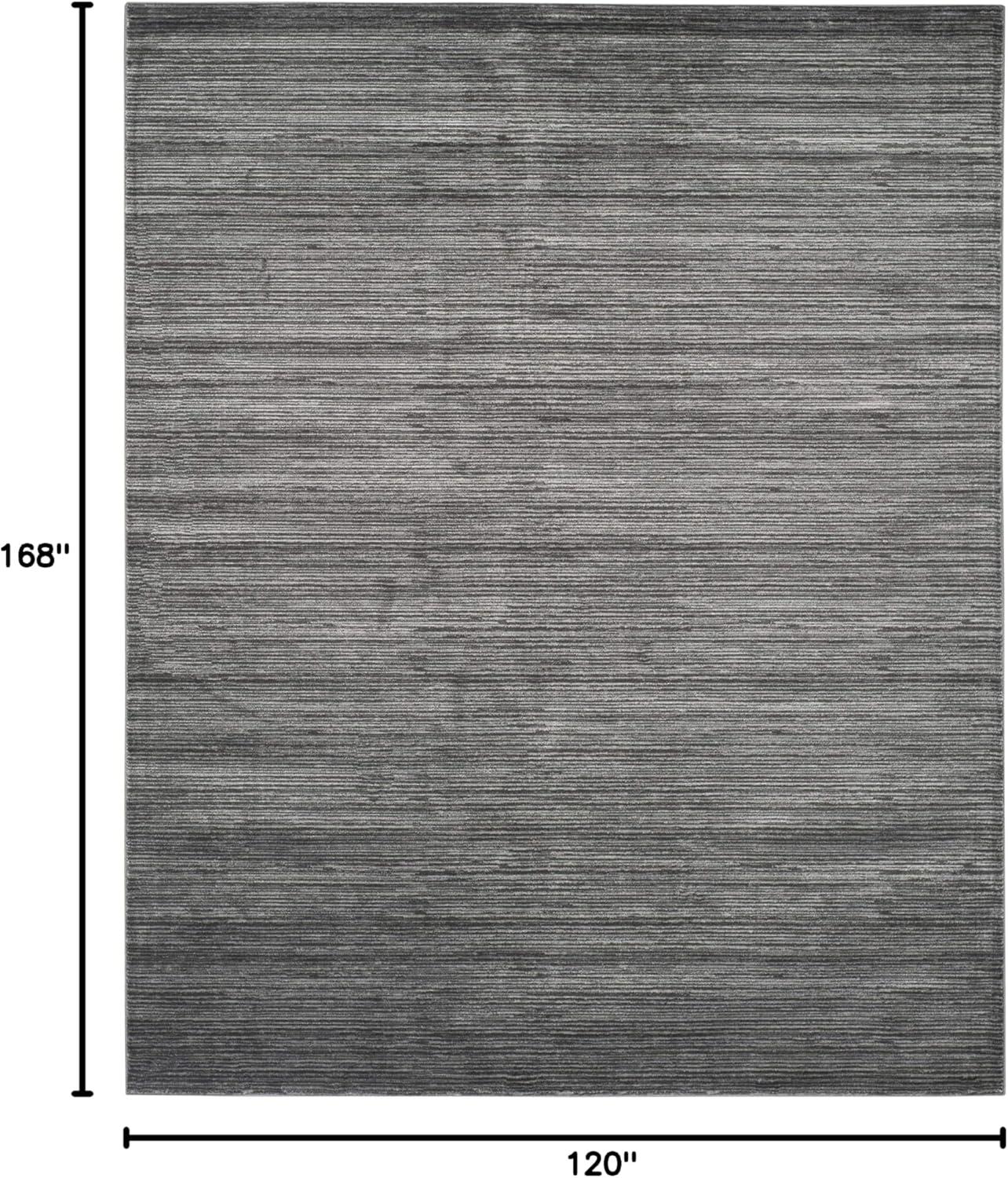 image:imageSAFAVIEH Area Rug 8x10 Vision Collection Large Ivory Modern Ombre Design NonShedding amp Easy to Clean Ideal for Living Room Bedroom Dining Space VSN606JGrey