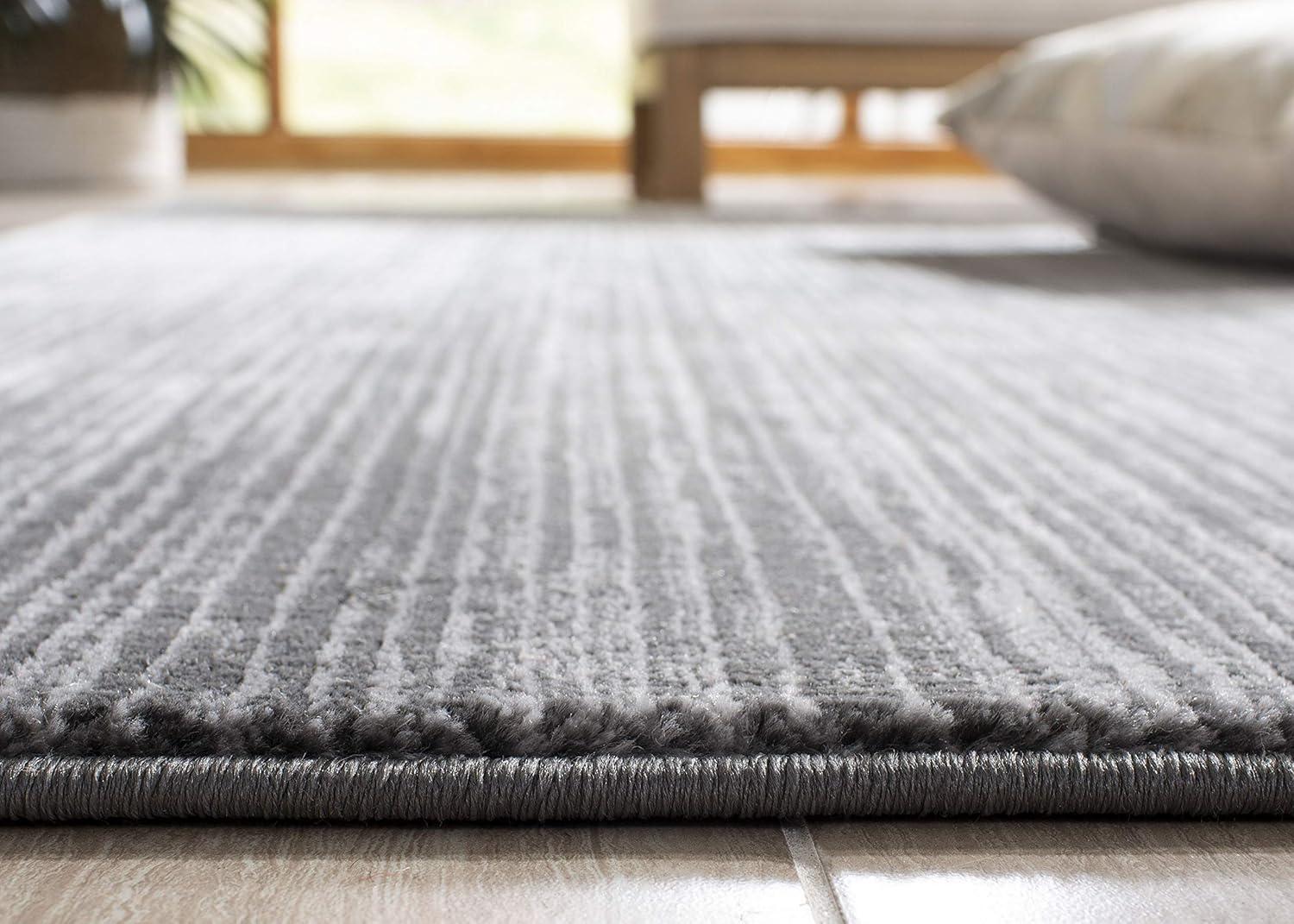 image:imageSAFAVIEH Area Rug 8x10 Vision Collection Large Ivory Modern Ombre Design NonShedding amp Easy to Clean Ideal for Living Room Bedroom Dining Space VSN606JGrey