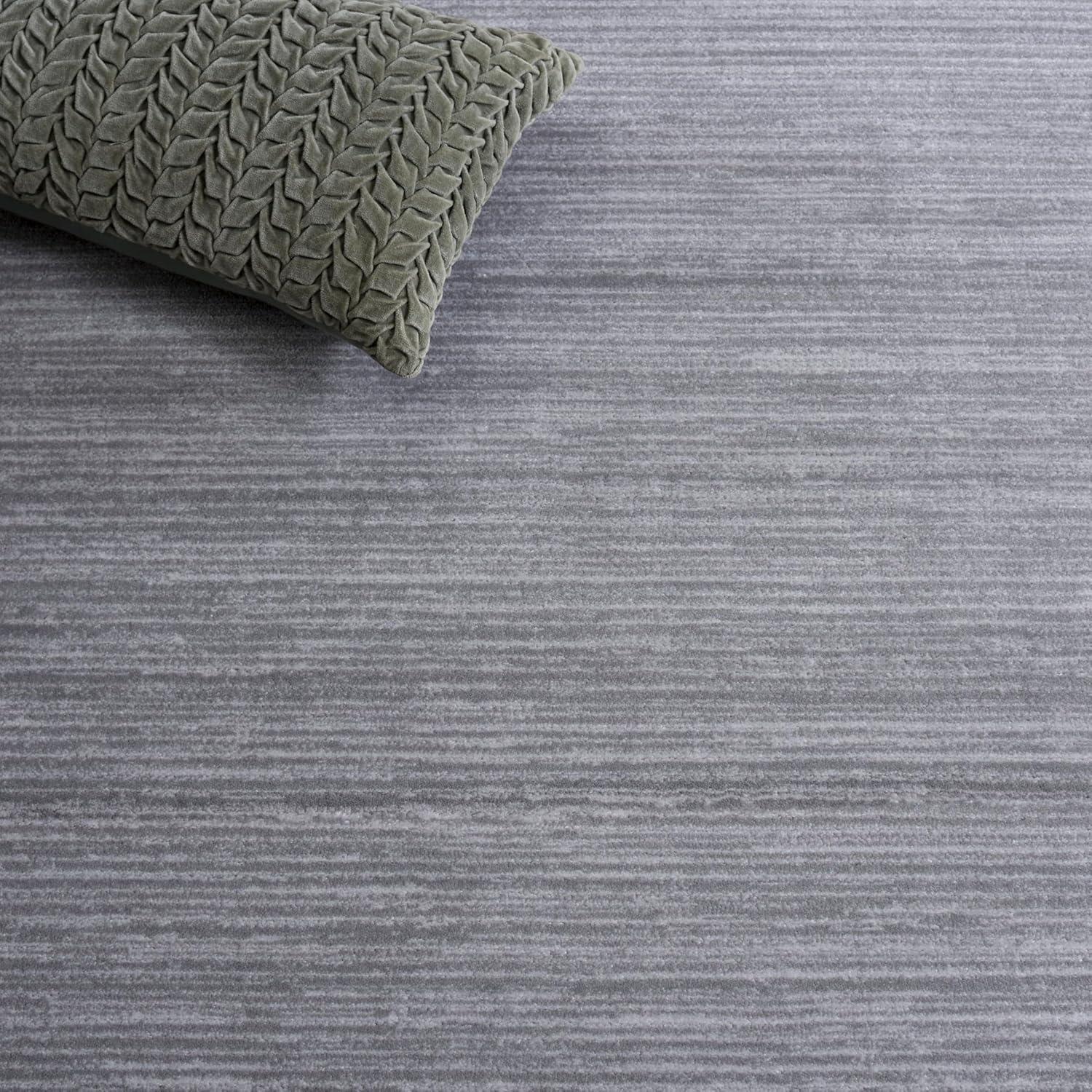 image:imageSAFAVIEH Area Rug 8x10 Vision Collection Large Ivory Modern Ombre Design NonShedding amp Easy to Clean Ideal for Living Room Bedroom Dining Space VSN606JSilver