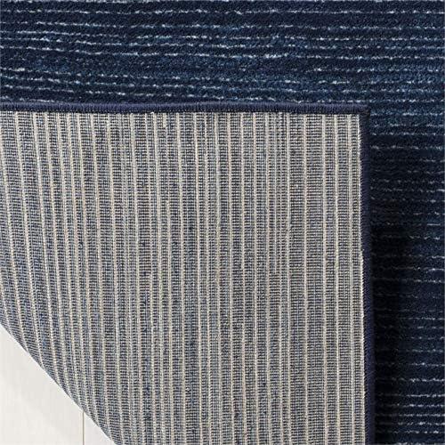 image:imageSAFAVIEH Area Rug 8x10 Vision Collection Large Ivory Modern Ombre Design NonShedding amp Easy to Clean Ideal for Living Room Bedroom Dining Space VSN606JNavy