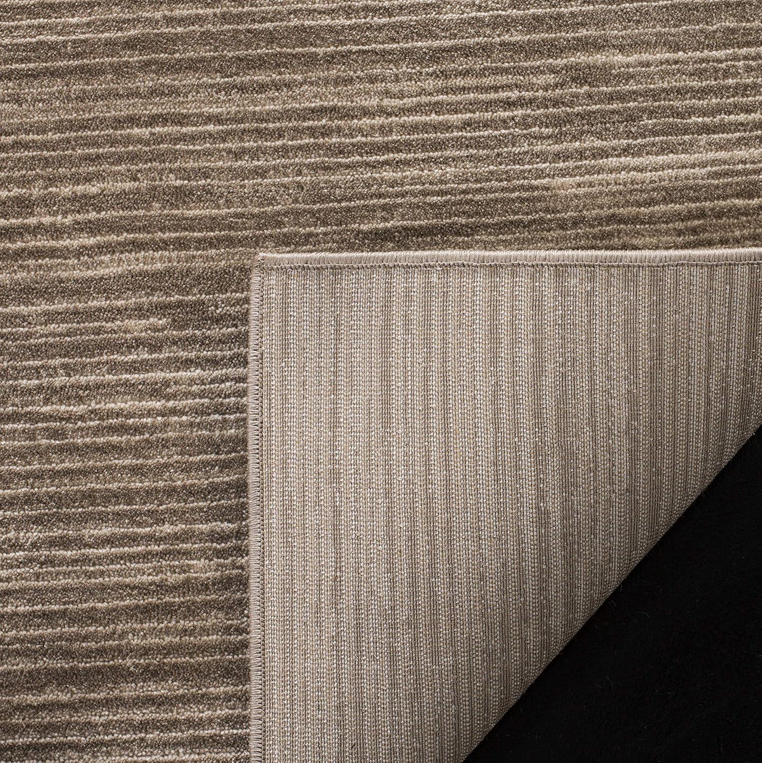 image:imageSAFAVIEH Area Rug 8x10 Vision Collection Large Ivory Modern Ombre Design NonShedding amp Easy to Clean Ideal for Living Room Bedroom Dining Space VSN606JLight Brown