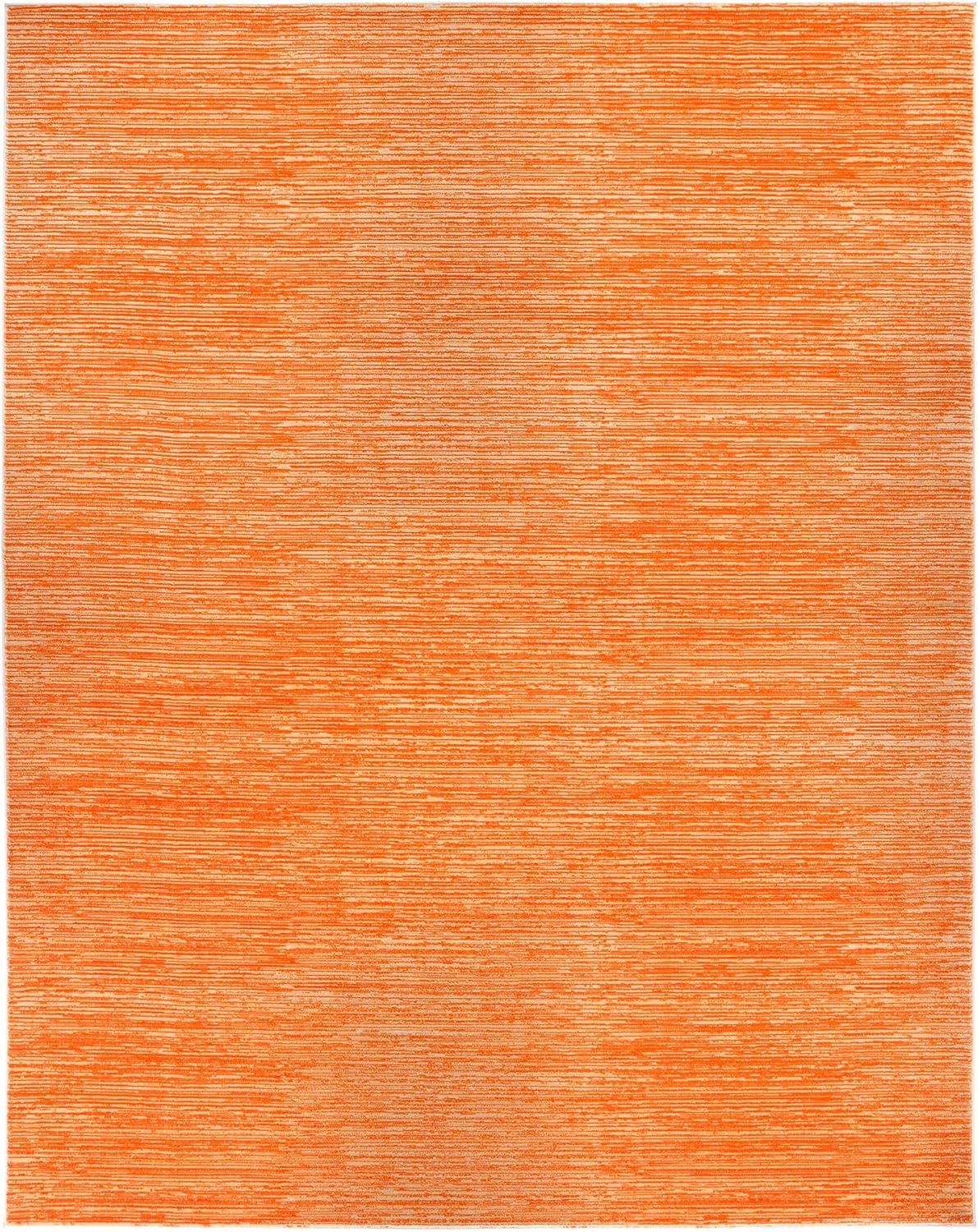 image:imageSAFAVIEH Area Rug 8x10 Vision Collection Large Ivory Modern Ombre Design NonShedding amp Easy to Clean Ideal for Living Room Bedroom Dining Space VSN606JOrange