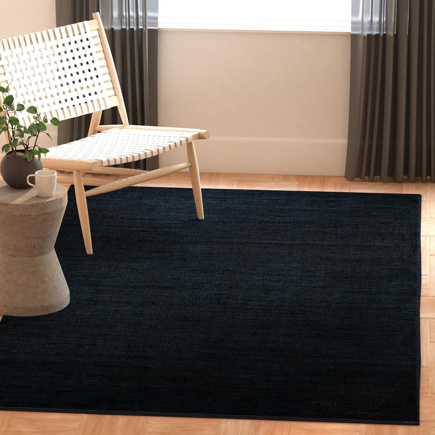 image:imageSAFAVIEH Area Rug 8x10 Vision Collection Large Ivory Modern Ombre Design NonShedding amp Easy to Clean Ideal for Living Room Bedroom Dining Space VSN606JBlack