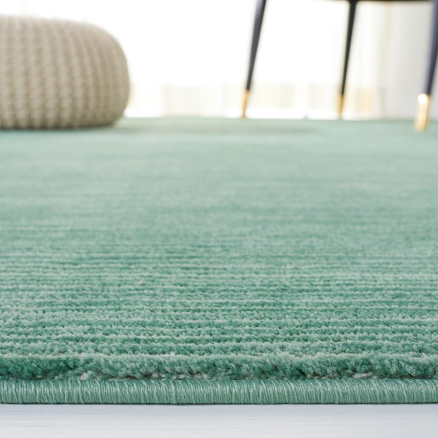 image:imageSAFAVIEH Area Rug 8x10 Vision Collection Large Ivory Modern Ombre Design NonShedding amp Easy to Clean Ideal for Living Room Bedroom Dining Space VSN606JLight Green
