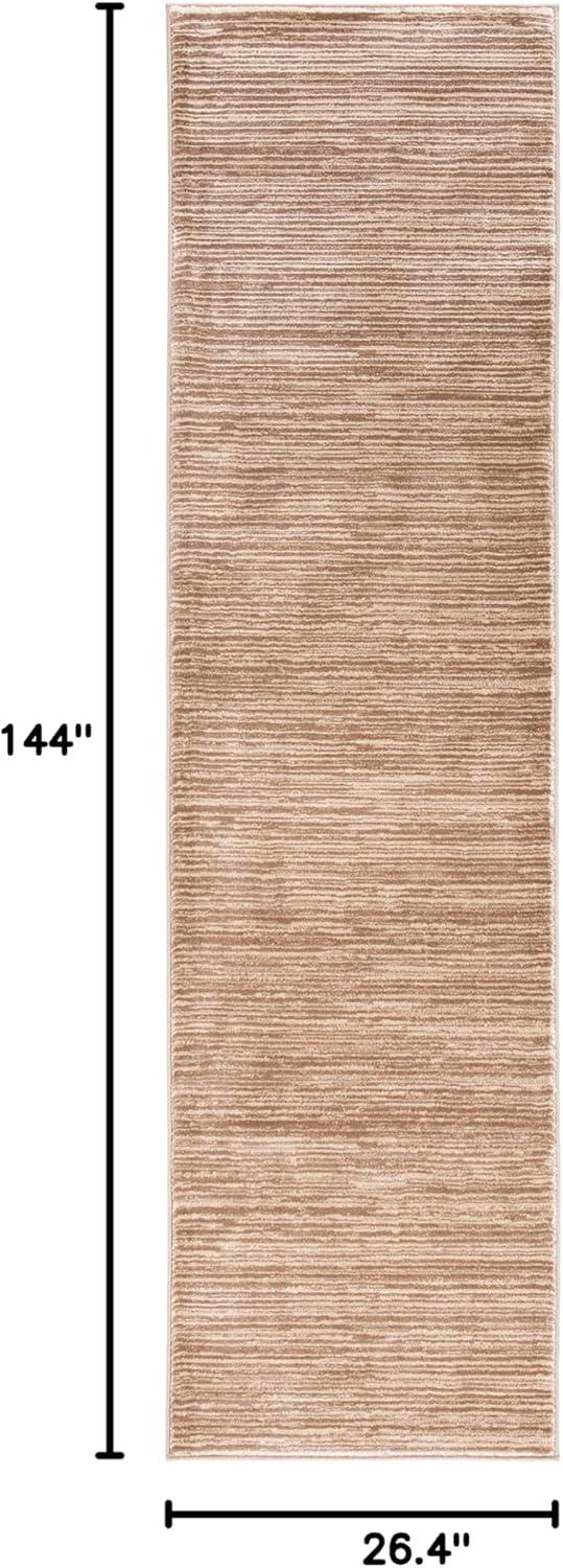 image:imageSAFAVIEH Area Rug 8x10 Vision Collection Large Ivory Modern Ombre Design NonShedding amp Easy to Clean Ideal for Living Room Bedroom Dining Space VSN606JLight Brown