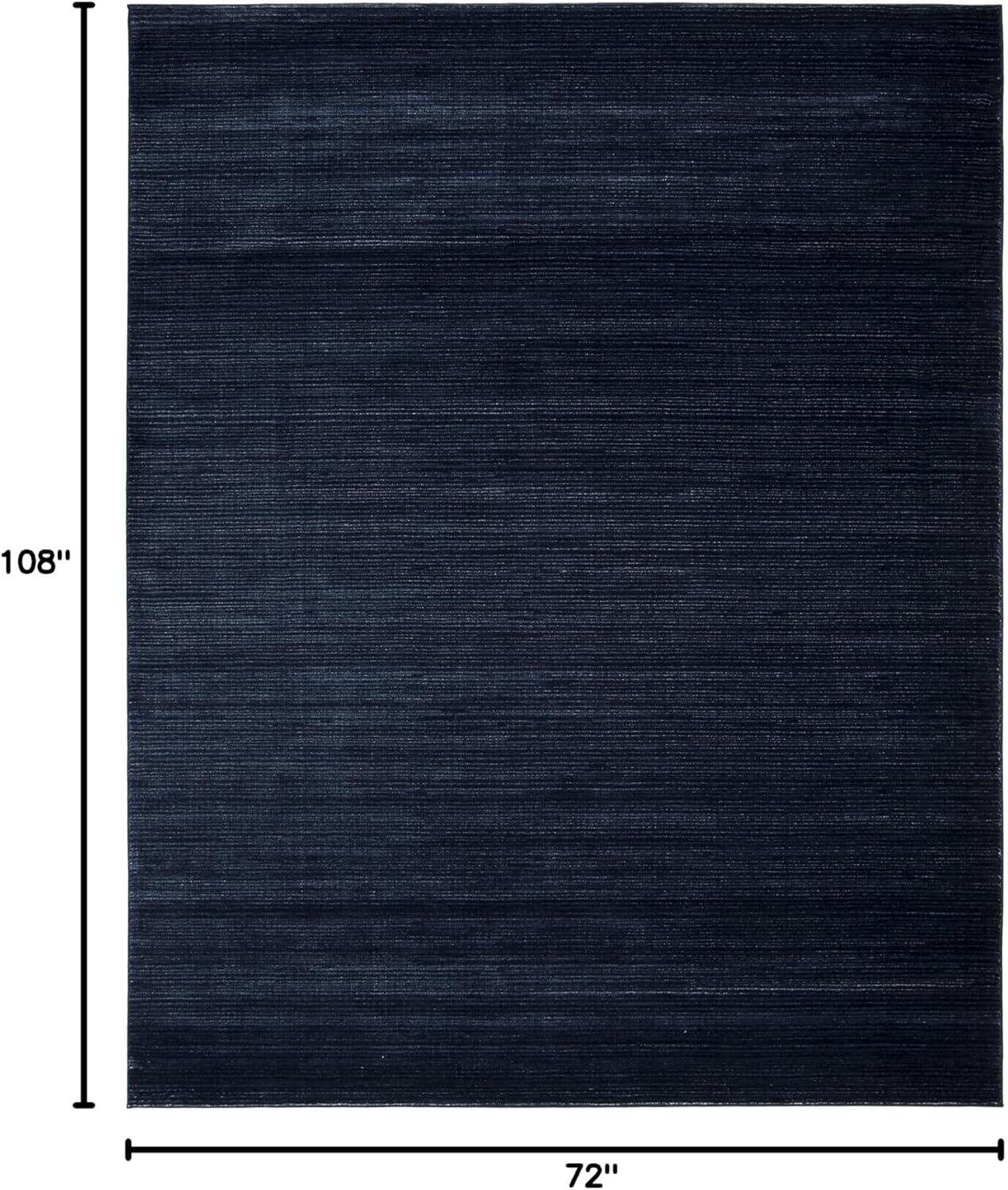 image:imageSAFAVIEH Area Rug 8x10 Vision Collection Large Ivory Modern Ombre Design NonShedding amp Easy to Clean Ideal for Living Room Bedroom Dining Space VSN606JNavy