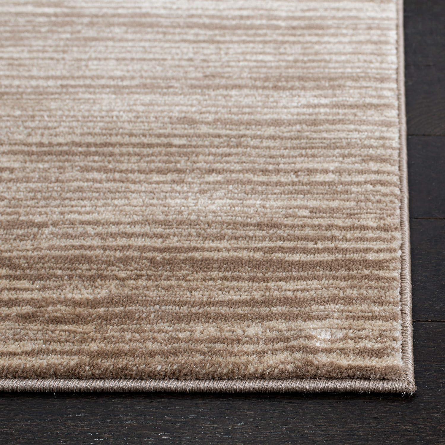 image:imageSAFAVIEH Area Rug 8x10 Vision Collection Large Ivory Modern Ombre Design NonShedding amp Easy to Clean Ideal for Living Room Bedroom Dining Space VSN606JLight Brown