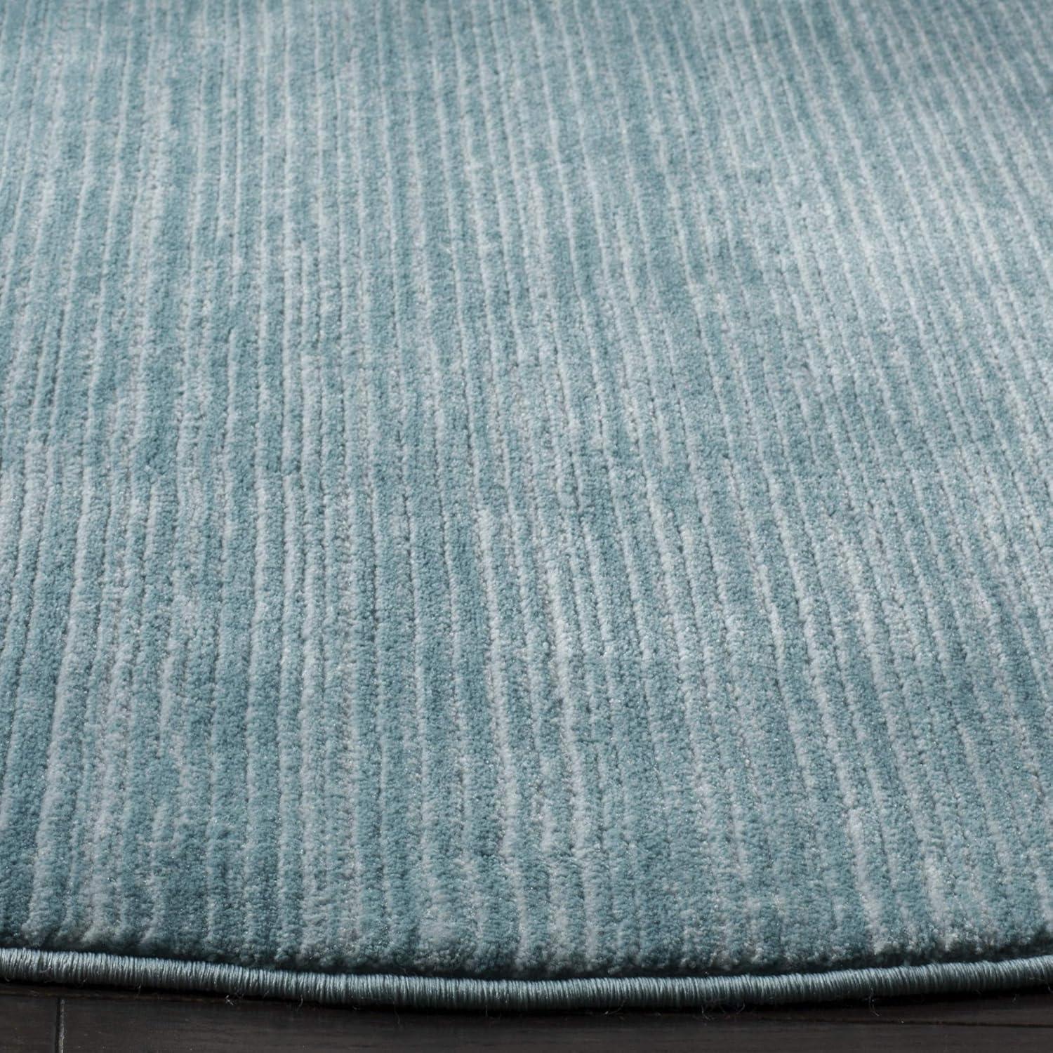 image:imageSAFAVIEH Area Rug 8x10 Vision Collection Large Ivory Modern Ombre Design NonShedding amp Easy to Clean Ideal for Living Room Bedroom Dining Space VSN606JAqua