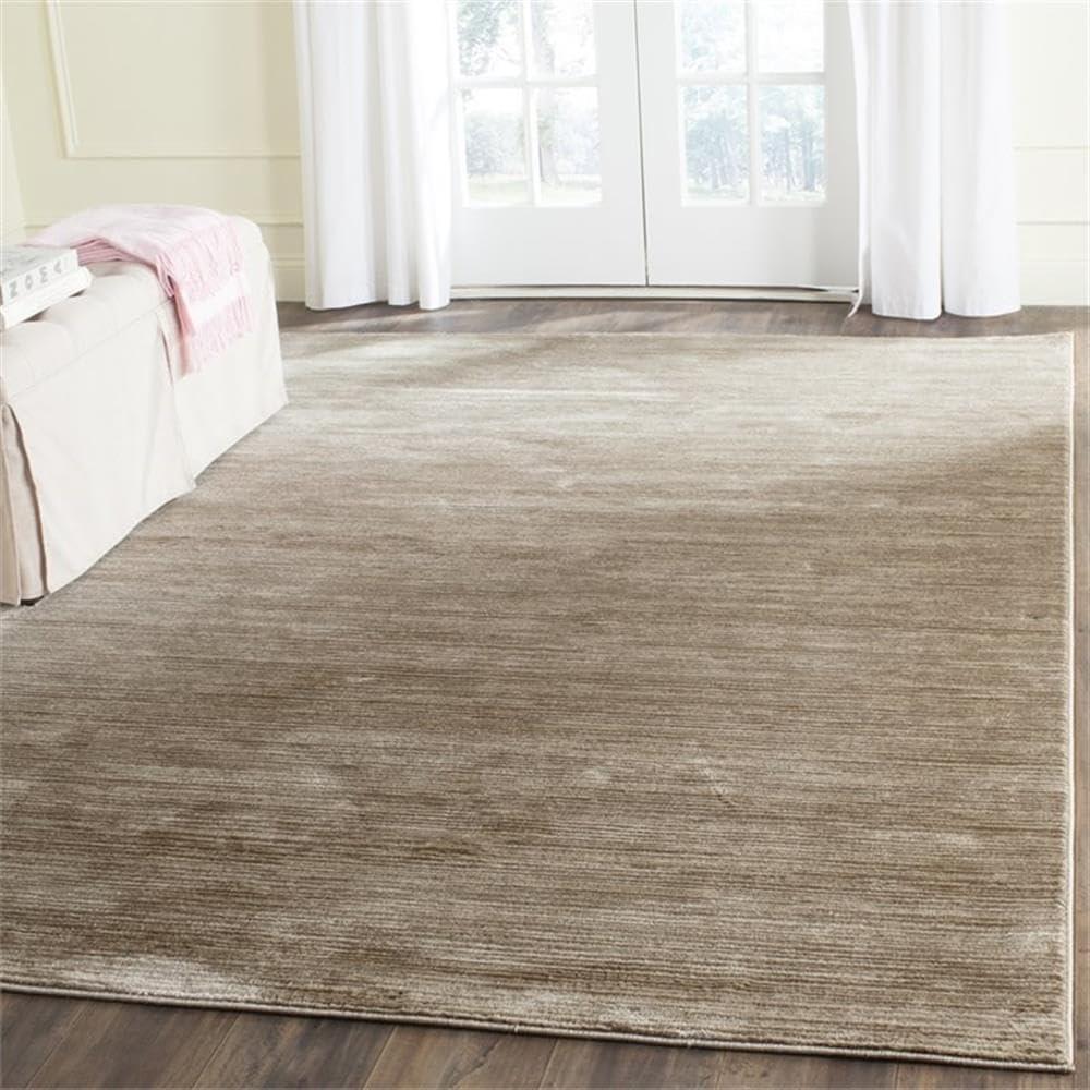 image:imageSAFAVIEH Area Rug 8x10 Vision Collection Large Ivory Modern Ombre Design NonShedding amp Easy to Clean Ideal for Living Room Bedroom Dining Space VSN606JLight Brown