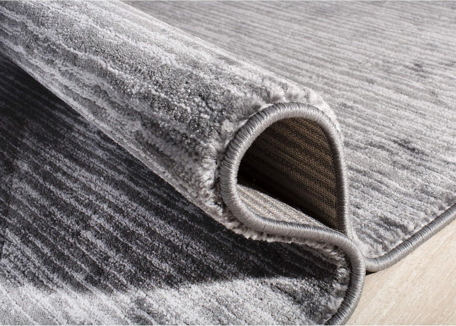 image:imageSAFAVIEH Area Rug 8x10 Vision Collection Large Ivory Modern Ombre Design NonShedding amp Easy to Clean Ideal for Living Room Bedroom Dining Space VSN606JGrey