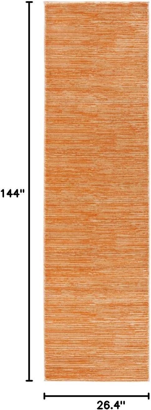 image:imageSAFAVIEH Area Rug 8x10 Vision Collection Large Ivory Modern Ombre Design NonShedding amp Easy to Clean Ideal for Living Room Bedroom Dining Space VSN606JOrange