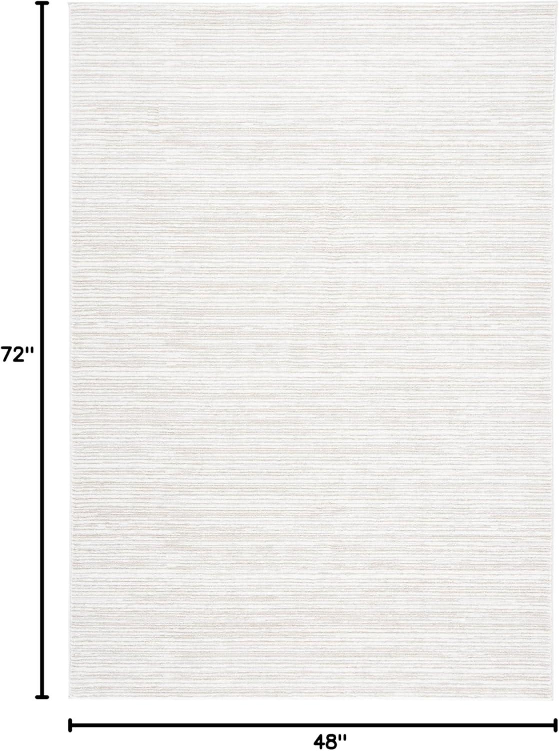 image:imageSAFAVIEH Area Rug 8x10 Vision Collection Large Ivory Modern Ombre Design NonShedding amp Easy to Clean Ideal for Living Room Bedroom Dining Space VSN606JIvory