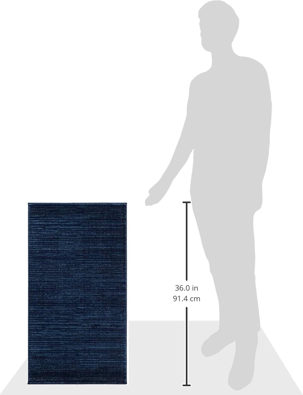 image:imageSAFAVIEH Area Rug 8x10 Vision Collection Large Ivory Modern Ombre Design NonShedding amp Easy to Clean Ideal for Living Room Bedroom Dining Space VSN606JNavy