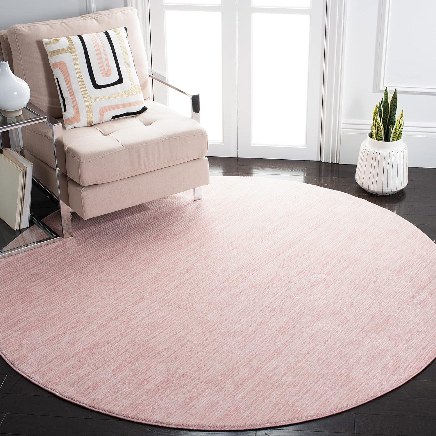 image:imageSAFAVIEH Area Rug 8x10 Vision Collection Large Ivory Modern Ombre Design NonShedding amp Easy to Clean Ideal for Living Room Bedroom Dining Space VSN606JPink