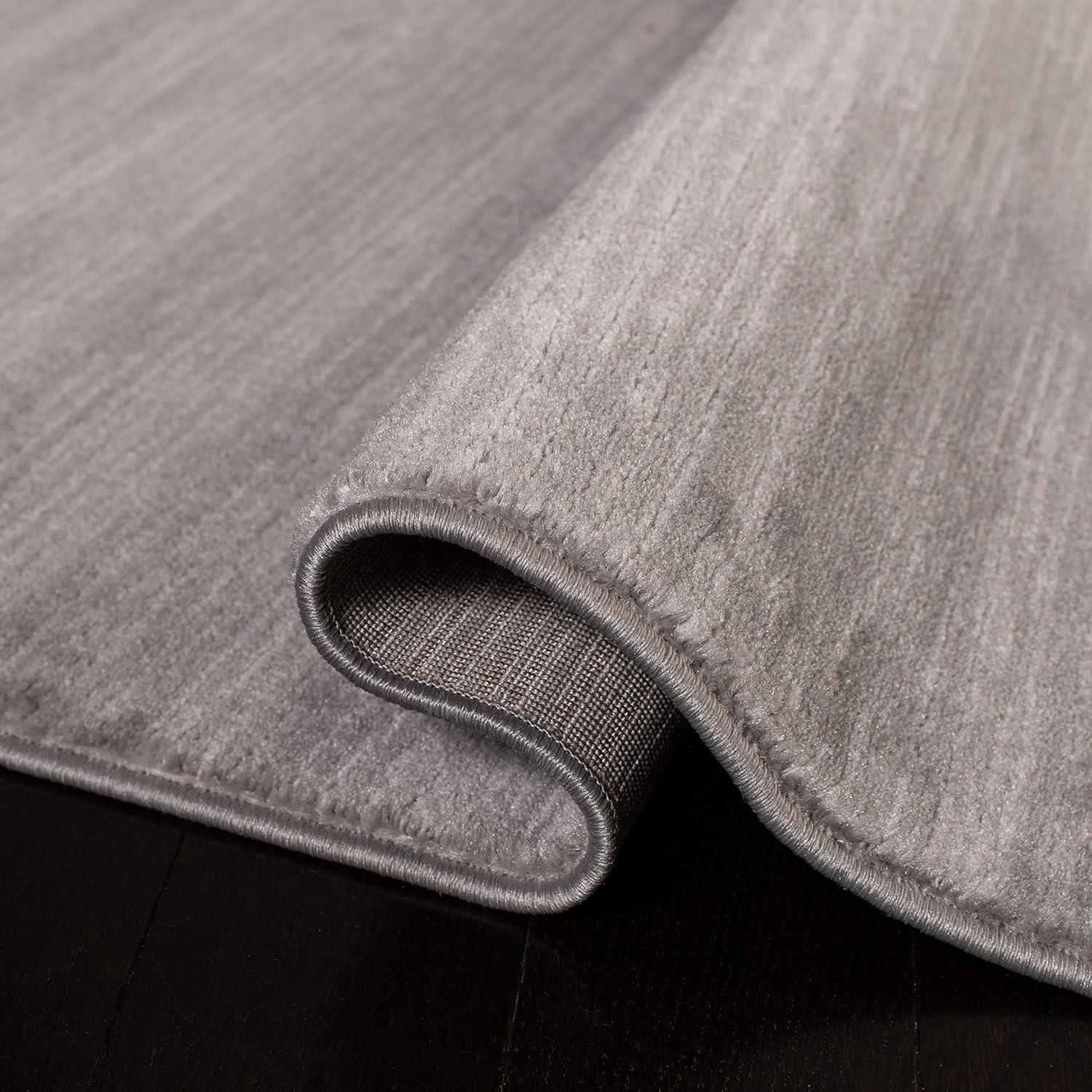 image:imageSAFAVIEH Area Rug 8x10 Vision Collection Large Ivory Modern Ombre Design NonShedding amp Easy to Clean Ideal for Living Room Bedroom Dining Space VSN606JSilver