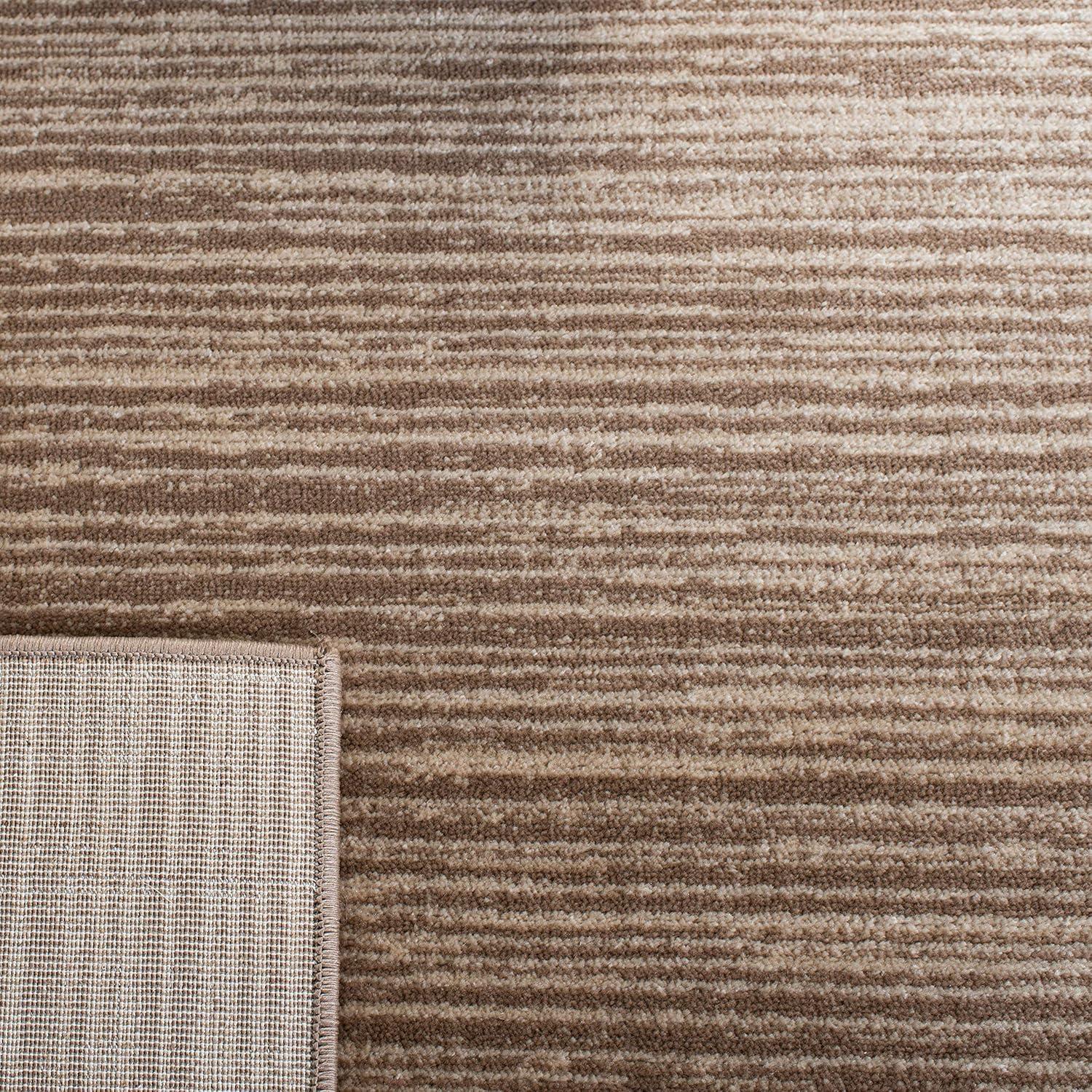 image:imageSAFAVIEH Area Rug 8x10 Vision Collection Large Ivory Modern Ombre Design NonShedding amp Easy to Clean Ideal for Living Room Bedroom Dining Space VSN606JLight Brown