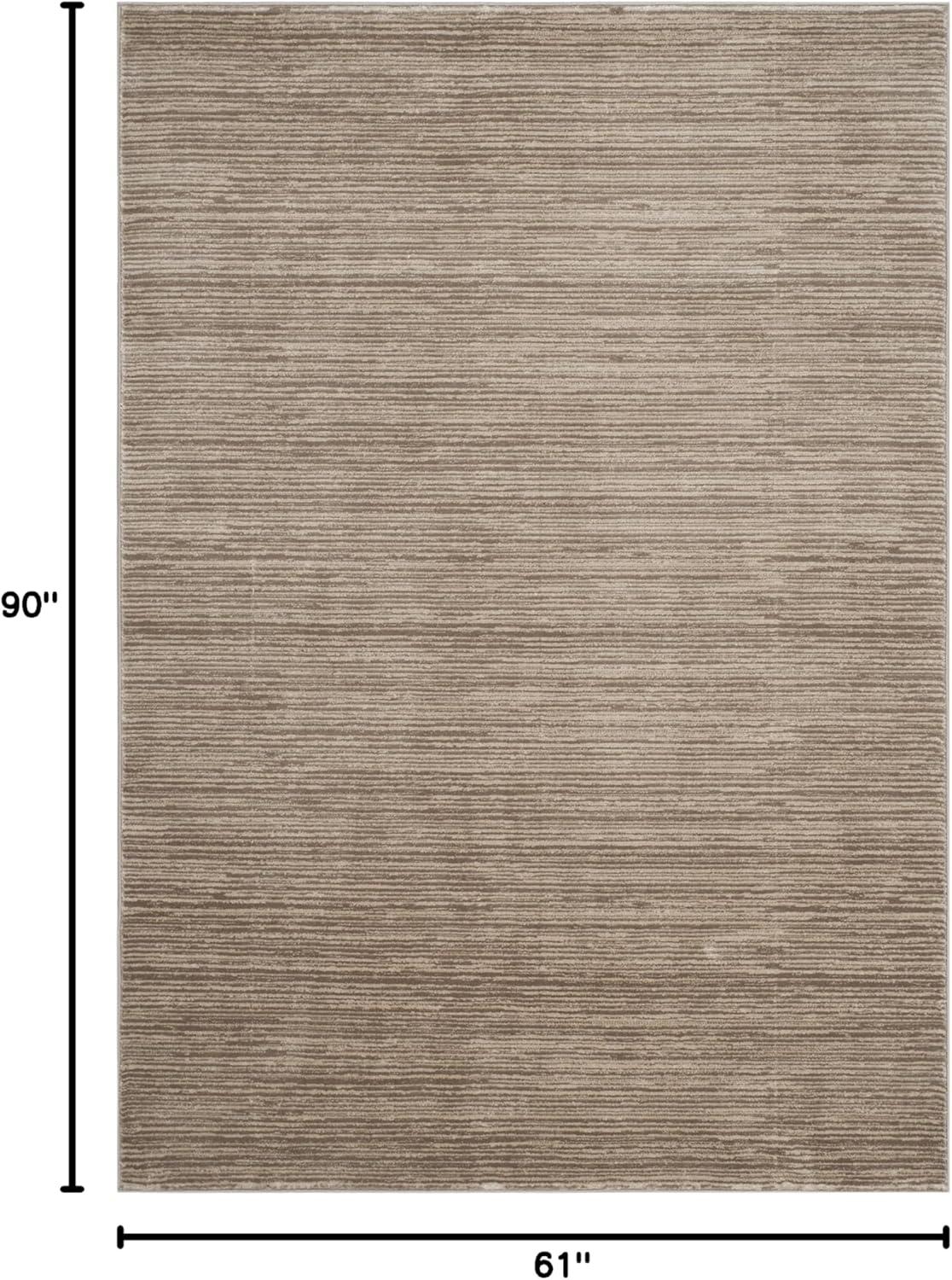 image:imageSAFAVIEH Area Rug 8x10 Vision Collection Large Ivory Modern Ombre Design NonShedding amp Easy to Clean Ideal for Living Room Bedroom Dining Space VSN606JLight Brown