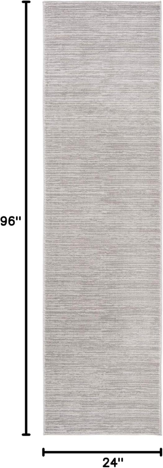 image:imageSAFAVIEH Area Rug 8x10 Vision Collection Large Ivory Modern Ombre Design NonShedding amp Easy to Clean Ideal for Living Room Bedroom Dining Space VSN606JSilver