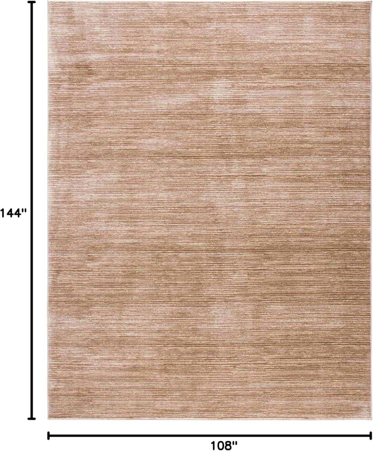 image:imageSAFAVIEH Area Rug 8x10 Vision Collection Large Ivory Modern Ombre Design NonShedding amp Easy to Clean Ideal for Living Room Bedroom Dining Space VSN606JLight Brown