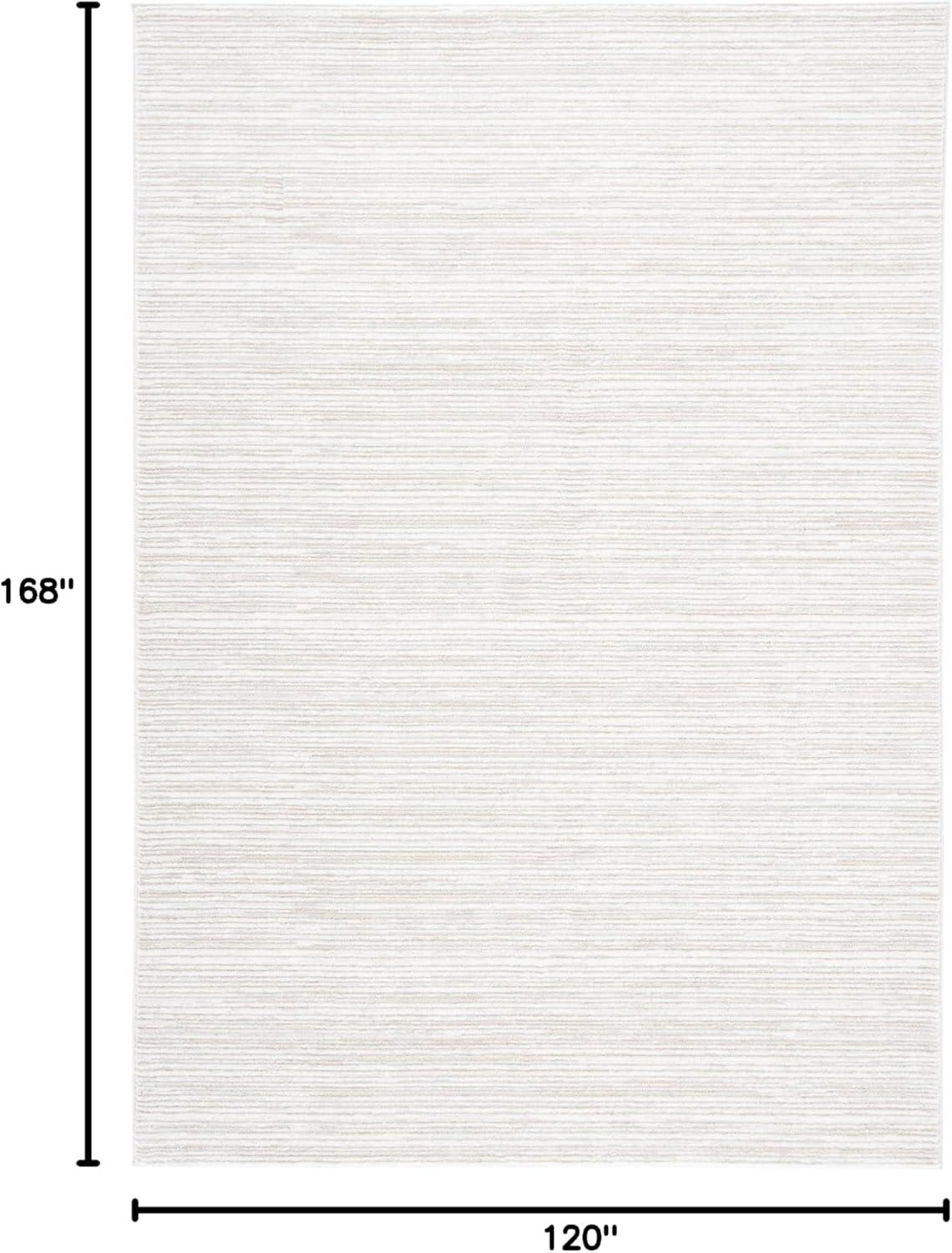 image:imageSAFAVIEH Area Rug 8x10 Vision Collection Large Ivory Modern Ombre Design NonShedding amp Easy to Clean Ideal for Living Room Bedroom Dining Space VSN606JIvory