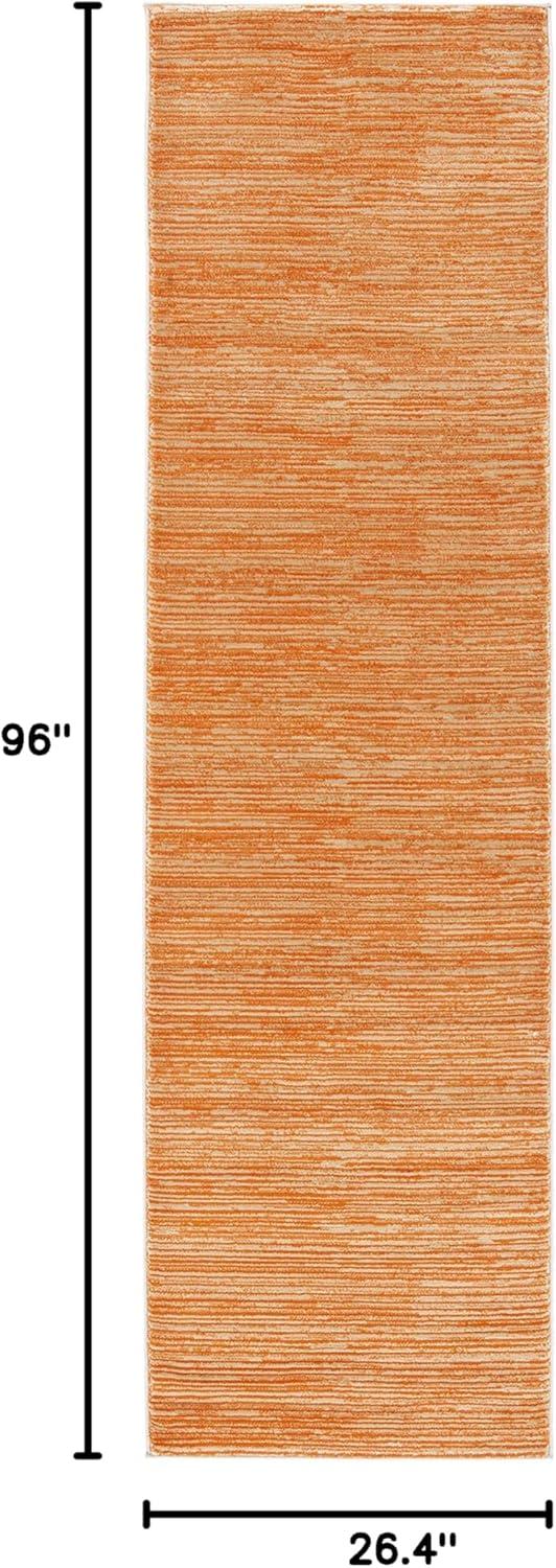 image:imageSAFAVIEH Area Rug 8x10 Vision Collection Large Ivory Modern Ombre Design NonShedding amp Easy to Clean Ideal for Living Room Bedroom Dining Space VSN606JOrange