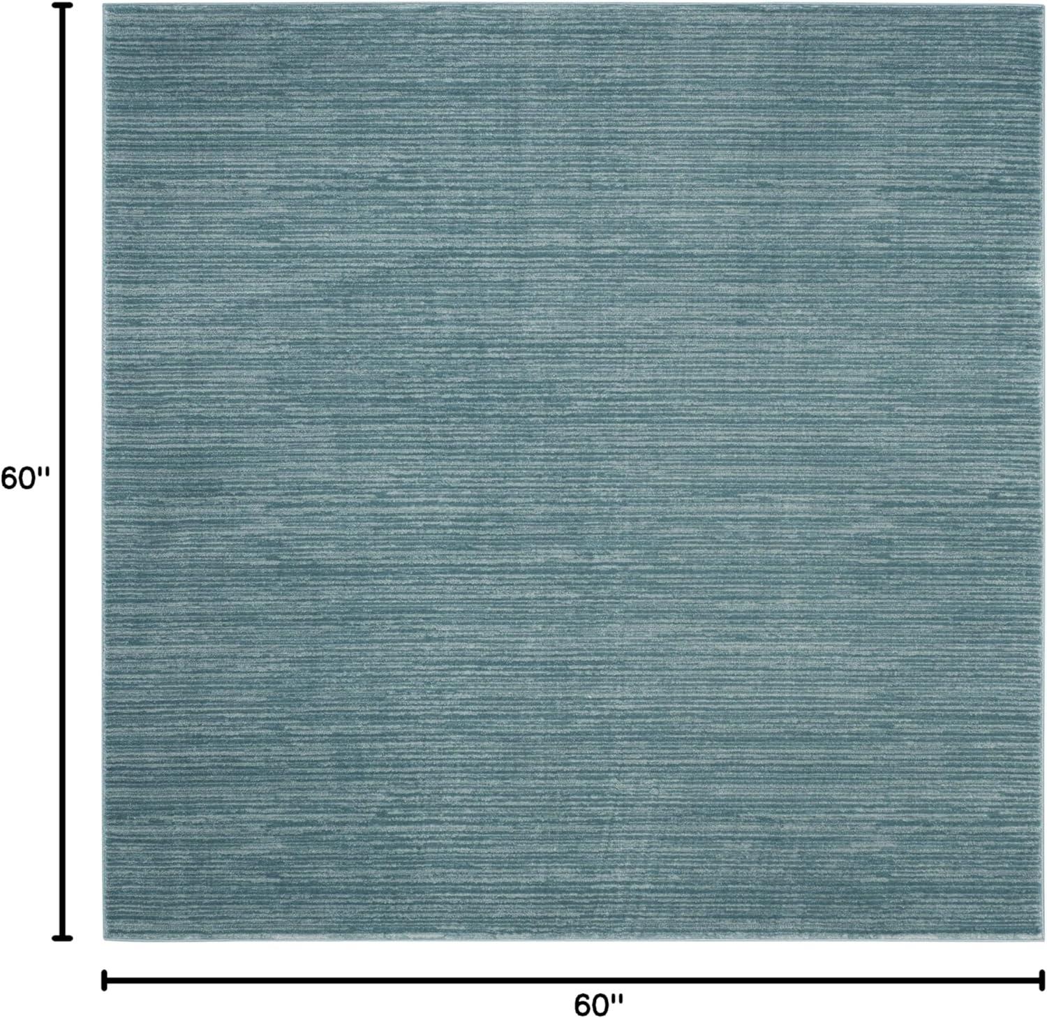 image:imageSAFAVIEH Area Rug 8x10 Vision Collection Large Ivory Modern Ombre Design NonShedding amp Easy to Clean Ideal for Living Room Bedroom Dining Space VSN606JAqua