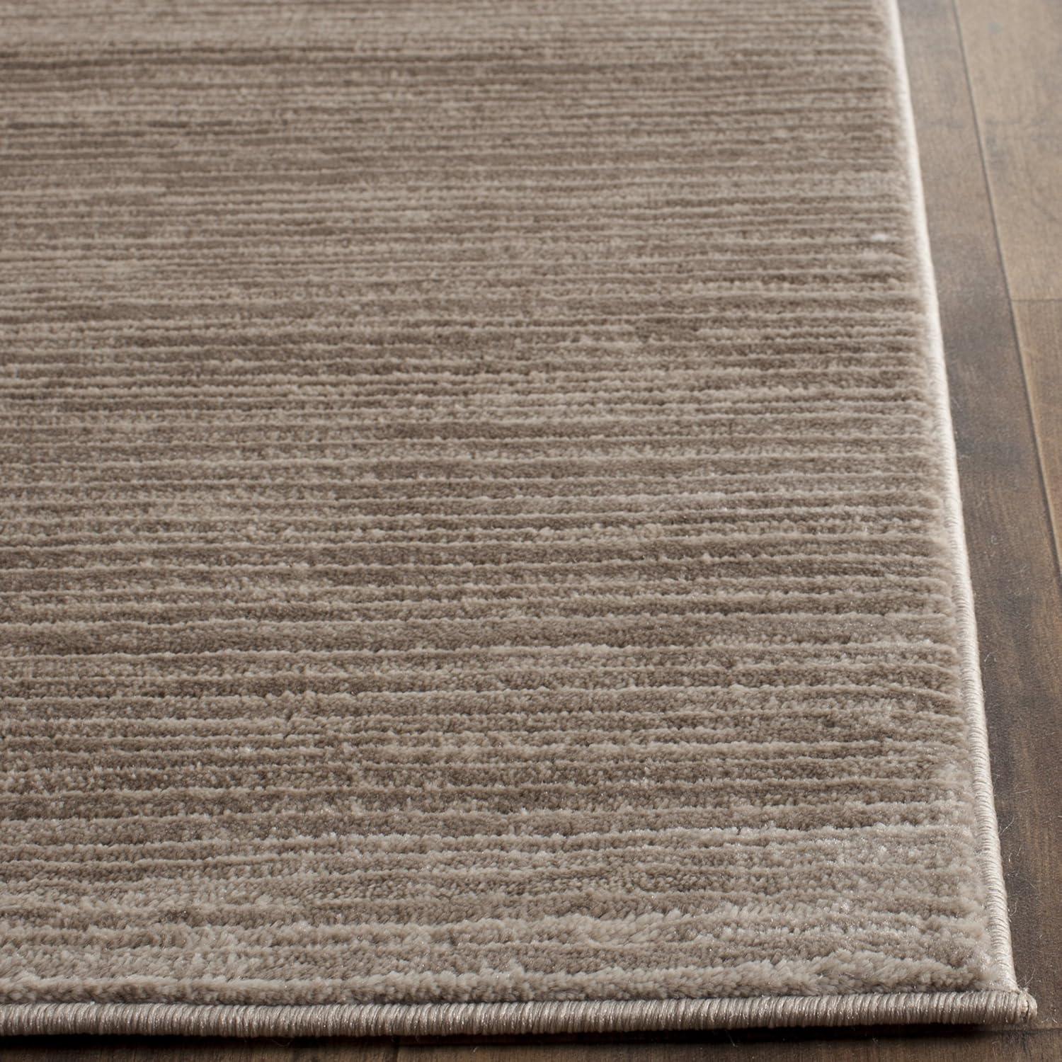 image:imageSAFAVIEH Area Rug 8x10 Vision Collection Large Ivory Modern Ombre Design NonShedding amp Easy to Clean Ideal for Living Room Bedroom Dining Space VSN606JLight Brown