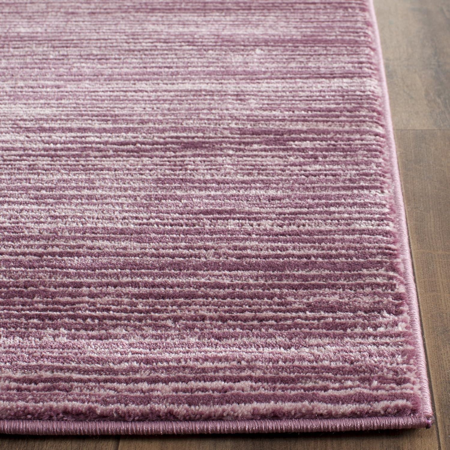 image:imageSAFAVIEH Area Rug 8x10 Vision Collection Large Ivory Modern Ombre Design NonShedding amp Easy to Clean Ideal for Living Room Bedroom Dining Space VSN606JGrape