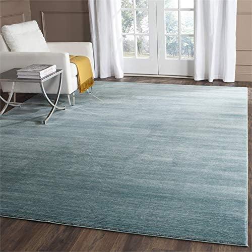 image:imageSAFAVIEH Area Rug 8x10 Vision Collection Large Ivory Modern Ombre Design NonShedding amp Easy to Clean Ideal for Living Room Bedroom Dining Space VSN606JAqua