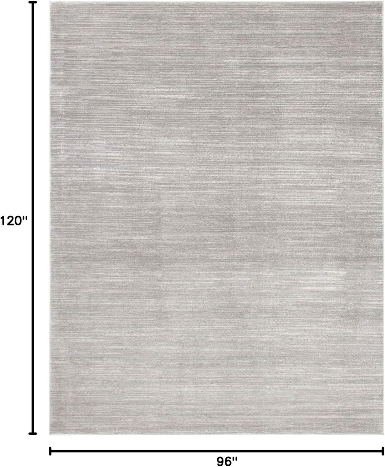 image:imageSAFAVIEH Area Rug 8x10 Vision Collection Large Ivory Modern Ombre Design NonShedding amp Easy to Clean Ideal for Living Room Bedroom Dining Space VSN606JSilver