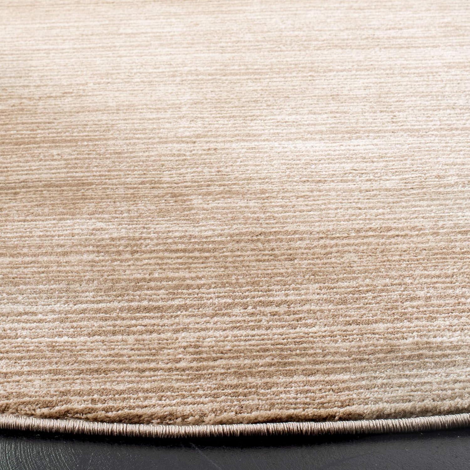 image:imageSAFAVIEH Area Rug 8x10 Vision Collection Large Ivory Modern Ombre Design NonShedding amp Easy to Clean Ideal for Living Room Bedroom Dining Space VSN606JLight Brown