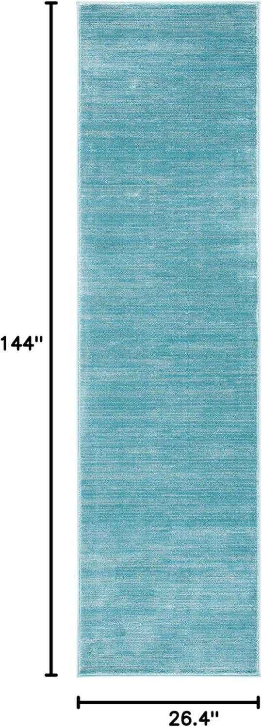 image:imageSAFAVIEH Area Rug 8x10 Vision Collection Large Ivory Modern Ombre Design NonShedding amp Easy to Clean Ideal for Living Room Bedroom Dining Space VSN606JAqua