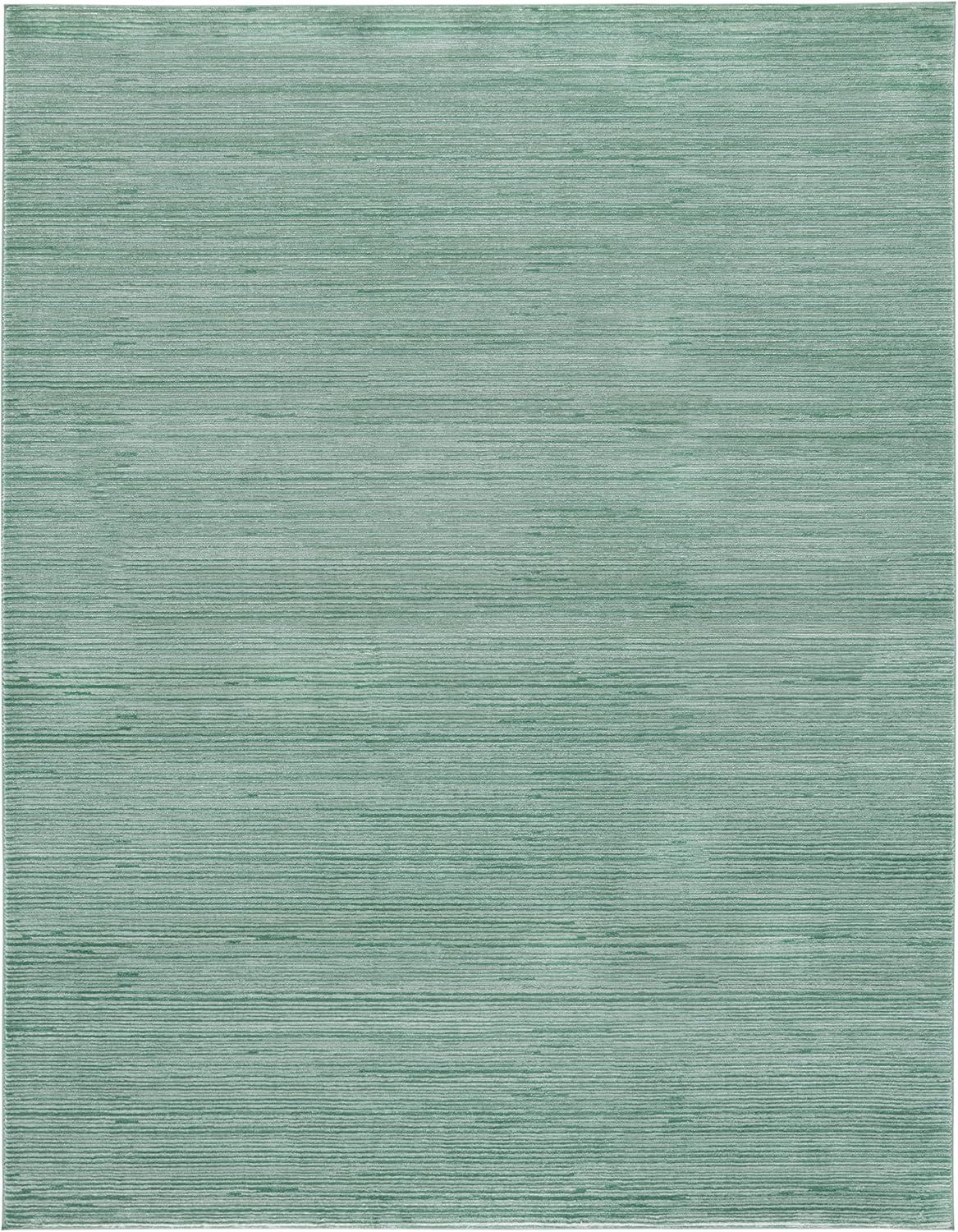 image:imageSAFAVIEH Area Rug 8x10 Vision Collection Large Ivory Modern Ombre Design NonShedding amp Easy to Clean Ideal for Living Room Bedroom Dining Space VSN606JLight Green